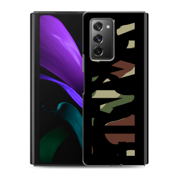 Пластиковый чехол на Samsung Galaxy Z Fold 2 с принтом NAME