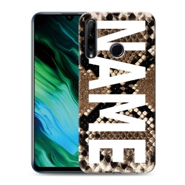 Силиконовый чехол на Huawei Honor 20e с принтом NAME