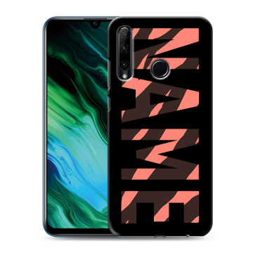 Силиконовый чехол на Huawei Honor 20e с принтом NAME