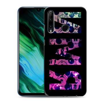 Силиконовый чехол на Huawei Honor 20e с принтом ИМЯ