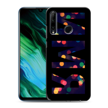 Силиконовый чехол на Huawei Honor 20e с принтом ИМЯ