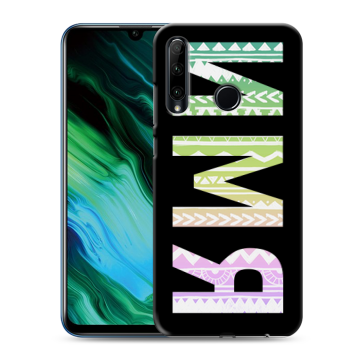 Силиконовый чехол на Huawei Honor 20e с принтом ИМЯ