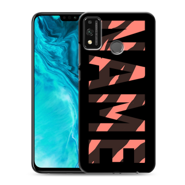Силиконовый чехол на Huawei Honor 9X Lite с принтом NAME