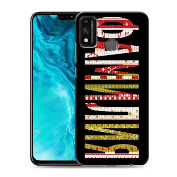 Силиконовый чехол на Huawei Honor 9X Lite с принтом ФАМИЛИЯ
