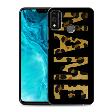 Силиконовый чехол на Huawei Honor 9X Lite с принтом NAME