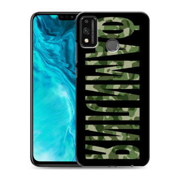 Силиконовый чехол на Huawei Honor 9X Lite с принтом ФАМИЛИЯ