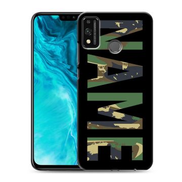 Силиконовый чехол на Huawei Honor 9X Lite с принтом NAME