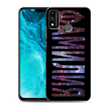 Силиконовый чехол на Huawei Honor 9X Lite с принтом ФАМИЛИЯ