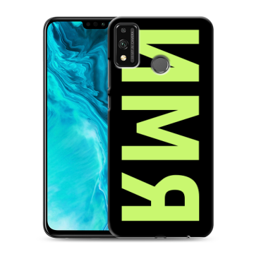 Силиконовый чехол на Huawei Honor 9X Lite с принтом ИМЯ