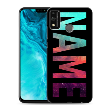 Силиконовый чехол на Huawei Honor 9X Lite с принтом NAME