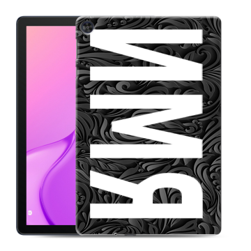 Силиконовый чехол на Huawei MatePad T10 с принтом ИМЯ
