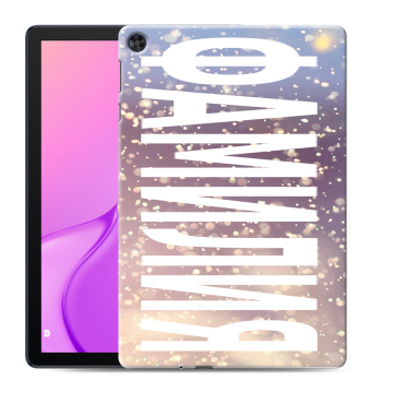 Силиконовый чехол на Huawei MatePad T10 с принтом ФАМИЛИЯ