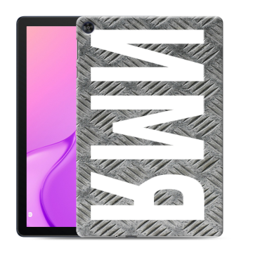 Силиконовый чехол на Huawei MatePad T10 с принтом ИМЯ