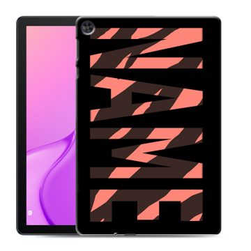 Силиконовый чехол на Huawei MatePad T10 с принтом NAME