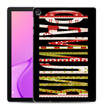 Силиконовый чехол на Huawei MatePad T10 с принтом ФАМИЛИЯ