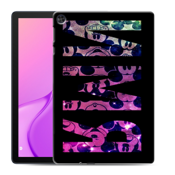 Силиконовый чехол на Huawei MatePad T10 с принтом ИМЯ