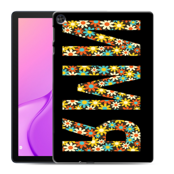 Силиконовый чехол на Huawei MatePad T10 с принтом ИМЯ
