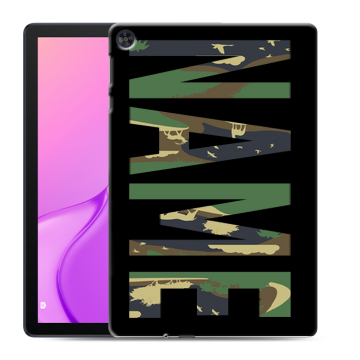 Силиконовый чехол на Huawei MatePad T10 с принтом NAME