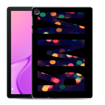 Силиконовый чехол на Huawei MatePad T10 с принтом ИМЯ