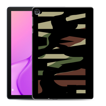 Силиконовый чехол на Huawei MatePad T10 с принтом NAME