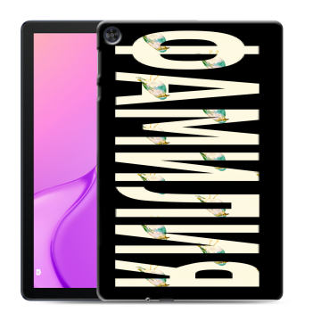 Силиконовый чехол на Huawei MatePad T10 с принтом ФАМИЛИЯ