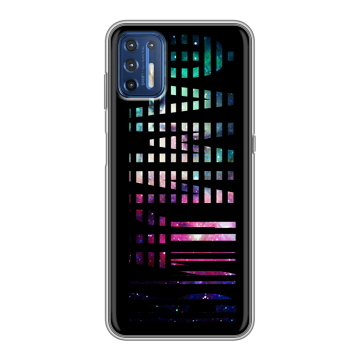 Силиконовый чехол на Motorola Moto G9 Plus с принтом ФАМИЛИЯ