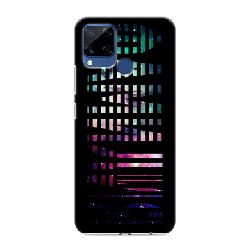 Силиконовый чехол на Realme C15 с принтом ФАМИЛИЯ