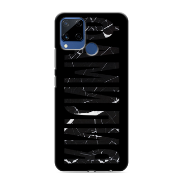 Силиконовый чехол на Realme C15 с принтом ФАМИЛИЯ
