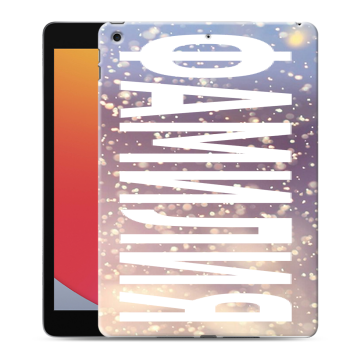 Силиконовый чехол на Ipad 10.2 (2020) с принтом ФАМИЛИЯ