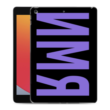 Силиконовый чехол на Ipad 10.2 (2020) с принтом ИМЯ