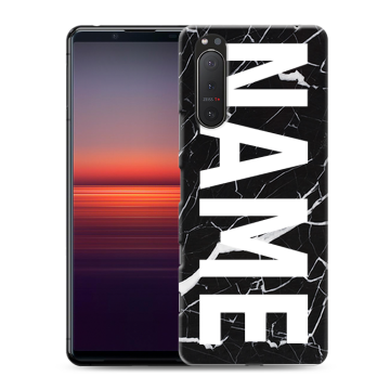 Силиконовый чехол на Sony Xperia 5 II с принтом NAME