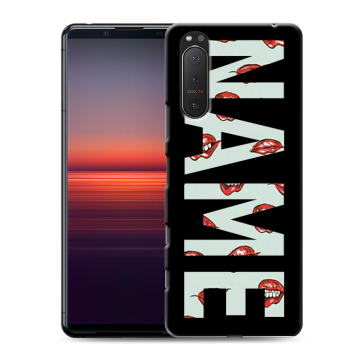 Силиконовый чехол на Sony Xperia 5 II с принтом NAME