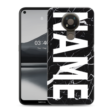Силиконовый чехол на Nokia 3.4 с принтом NAME