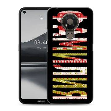 Силиконовый чехол на Nokia 3.4 с принтом ФАМИЛИЯ