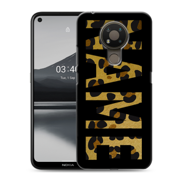 Силиконовый чехол на Nokia 3.4 с принтом NAME