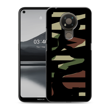Силиконовый чехол на Nokia 3.4 с принтом NAME
