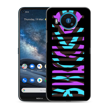 Силиконовый чехол на Nokia 8.3 с принтом ФАМИЛИЯ