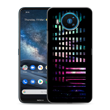 Силиконовый чехол на Nokia 8.3 с принтом ФАМИЛИЯ