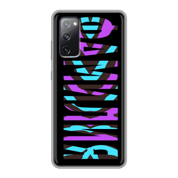 Силиконовый чехол на Samsung Galaxy S20 FE с принтом ФАМИЛИЯ