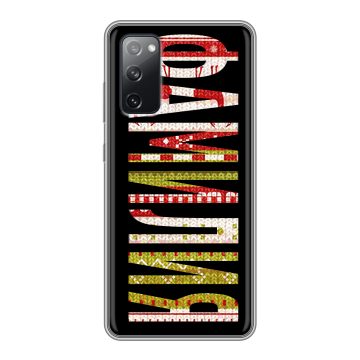 Силиконовый чехол на Samsung Galaxy S20 FE с принтом ФАМИЛИЯ