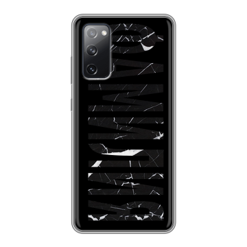 Силиконовый чехол на Samsung Galaxy S20 FE с принтом ФАМИЛИЯ