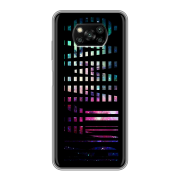 Пластиковый чехол на Xiaomi Poco X3 с принтом ФАМИЛИЯ