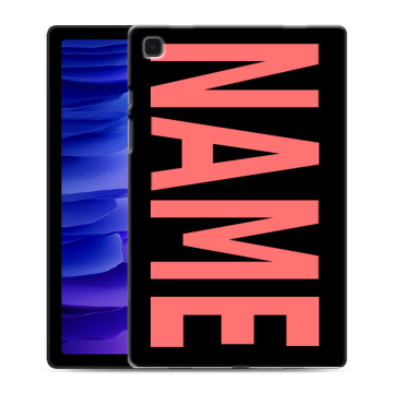 Силиконовый чехол на Samsung Galaxy Tab A7 10.4 (2020) с принтом NAME