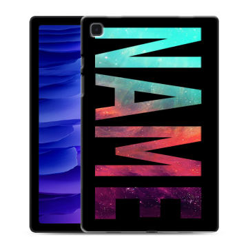 Силиконовый чехол на Samsung Galaxy Tab A7 10.4 (2020) с принтом NAME