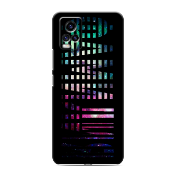 Силиконовый чехол на Vivo V20 с принтом ФАМИЛИЯ