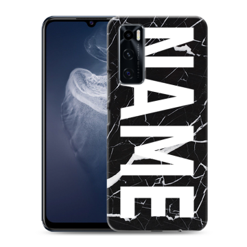 Силиконовый чехол на Vivo V20 SE с принтом NAME