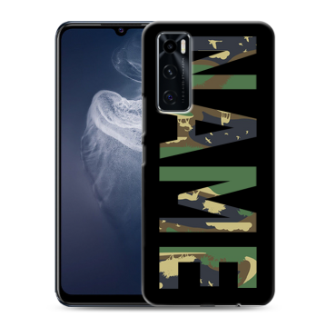 Силиконовый чехол на Vivo V20 SE с принтом NAME