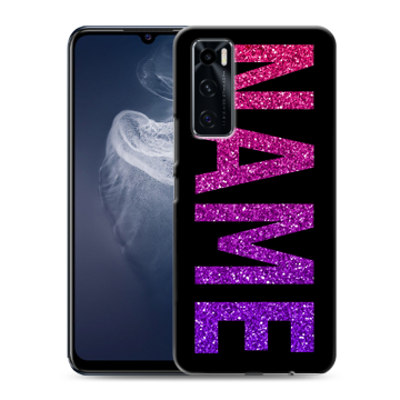 Силиконовый чехол на Vivo V20 SE с принтом NAME