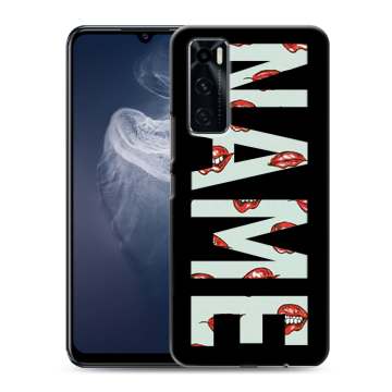 Силиконовый чехол на Vivo V20 SE с принтом NAME