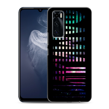 Силиконовый чехол на Vivo V20 SE с принтом ФАМИЛИЯ